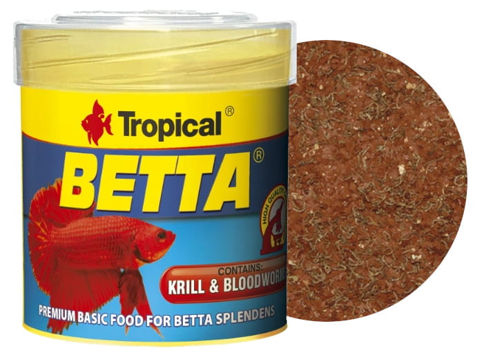 TROPICAL BETTA PŁATKI 50ml POKARM DLA BOJOWNIKA